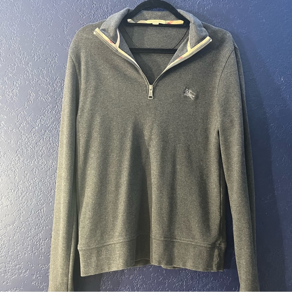 Burberry Brit Half-Zip Sweater